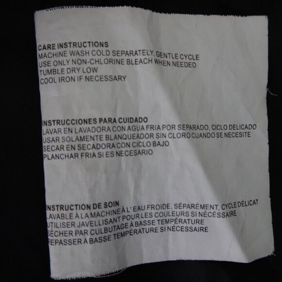 Braetan Trench Coat Jacket Women's Size L Black Belted Lined READ MEASUREMENTS - Picture 10 of 12